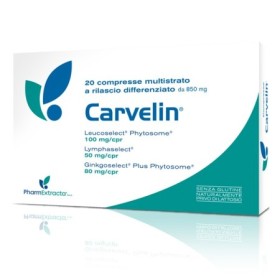 PharmExtracta Carvelin Integratore Microcircolo 20 Compresse PharmExtracta Carvelin Integratore Microcircolo 20 Compresse