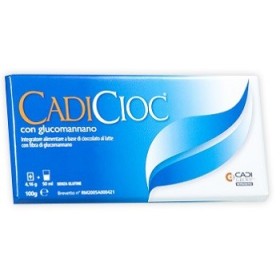 Cadicioc Barretta Di Cioccolato Al Latte Con Glucomannano 100 g Cadicioc Barretta Di Cioccolato Al Latte Con Glucomannano 100 g