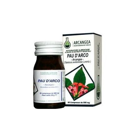 Pau d'Arco 500 mg Integratore Sistema Immunitario 60 Capsule