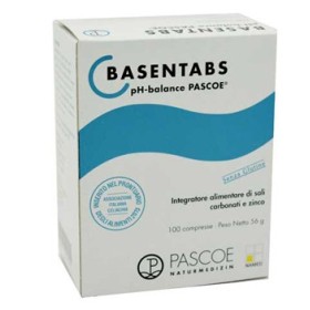 Basentabs Pascoe Integratore Alcalinizzante 100 Compresse Basentabs Pascoe Integratore Alcalinizzante 100 Compresse