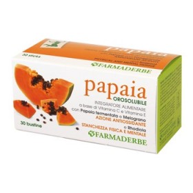 Farmaderbe Papaia Integratore Antiossidante 30 Bustine Farmaderbe Papaia Integratore Antiossidante 30 Bustine