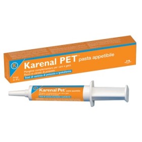 Nbf Lanes Karenal Pet Pasta Appetibile Integratore di Potassio Cani E Gatti 30 G Nbf Lanes Karenal Pet Pasta Appetibile Integratore di Potassio Cani E Gatti 30 G
