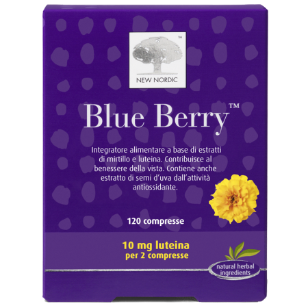 Blue Berry Integratore Funzione Visiva 120 Compresse