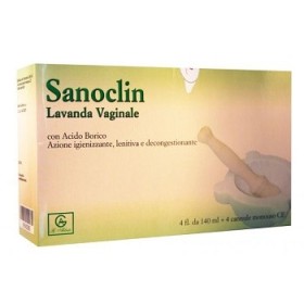 Sanoclin Lavanda Vaginale 4 Flaconcini da 140 ml Sanoclin Lavanda Vaginale 4 Flaconcini da 140 ml