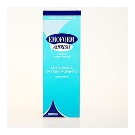 Emoform Collutorio Alifresh per il Controllo dell'Alito Fresco Senza Alcool Gusto Menta 300 ml Emoform Collutorio Alifresh per il Controllo dell'Alito Fresco Senza Alcool Gusto Menta 300 ml