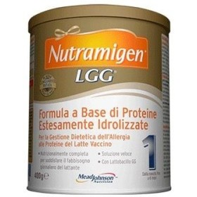 Nutramigen 1 LGG Latte in Polvere per Allergie alle Proteine del Latte Vaccino 400 g Nutramigen 1 LGG Latte in Polvere per Allergie alle Proteine del Latte Vaccino 400 g