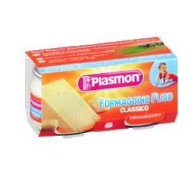 Plasmon Omogeneizzato Formaggino Fuso Classico 2 Vasetti da 80 g Plasmon Omogeneizzato Formaggino Fuso Classico 2 Vasetti da 80 g