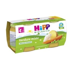 Hipp Biologico Omogeneizzato Verdure Miste 2 x 80 g Hipp Biologico Omogeneizzato Verdure Miste 2 x 80 g