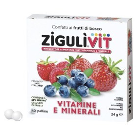 Zigulì Vit Vitamine e Minerali Frutti Di Bosco 40 Palline Zigulì Vit Vitamine e Minerali Frutti Di Bosco 40 Palline