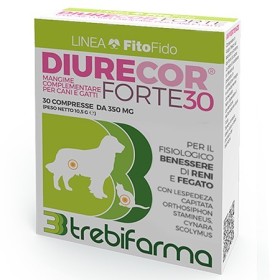 Trebifarma Diurecor Forte Mangime Complementare Diuretico Cani E Gatti 30 Compresse Trebifarma Diurecor Forte Mangime Complementare Diuretico Cani E Gatti 30 Compresse