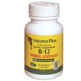 Nature's Plus Vitamina B12 Sublinguale Integratore 30 Pastiglie Nature's Plus Vitamina B12 Sublinguale Integratore 30 Pastiglie