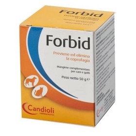 Candioli Forbid Integratore Per Coprofagia Cani E Gatti 50 G Candioli Forbid Integratore Per Coprofagia Cani E Gatti 50 G