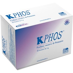 Kphos Integrstore di Fosfato Neutro Di Potassio 30 Bustine Kphos Integrstore di Fosfato Neutro Di Potassio 30 Bustine