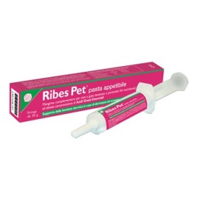 Nbf Lanes Ribes Pet Pasta Appetibile Integratore Dermatiti Siringa da 30 g Nbf Lanes Ribes Pet Pasta Appetibile Integratore Dermatiti Siringa da 30 g