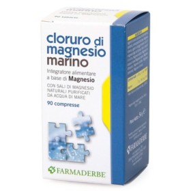 Farmaderbe Cloruro Magnesio Integratore 90 Compresse Farmaderbe Cloruro Magnesio Integratore 90 Compresse