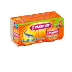 Plasmon Omogenizzato Nasello e Patate 2 Vasetti per 80 g Plasmon Omogenizzato Nasello e Patate 2 Vasetti per 80 g
