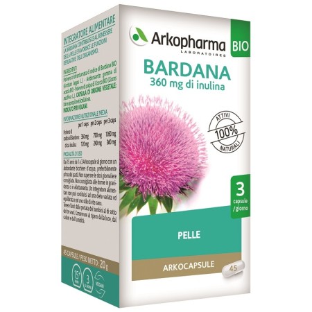 Arkocapsule Bardana Integratore 45 Capsule