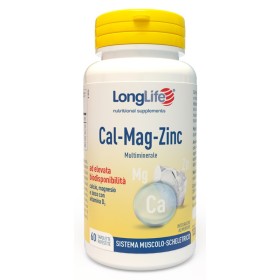 Longlife Cal Mag Zinc Integratore Ossa 60 Tavolette Longlife Cal Mag Zinc Integratore Ossa 60 Tavolette