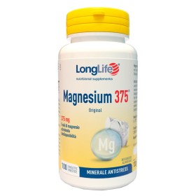 Longlife Magnesium 375 Integratore Magnesio 100 Tavolette Longlife Magnesium 375 Integratore Magnesio 100 Tavolette