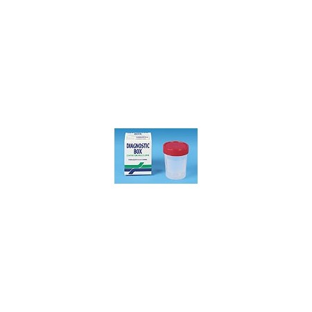 Safety Prontex Diagnostic Box Mini Provetta Sterile Per Urine Con Tappo