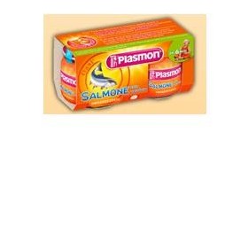 Plasmon Omogenizzato Salmone e Verdura 2 Vasetti da 80 g Plasmon Omogenizzato Salmone e Verdura 2 Vasetti da 80 g