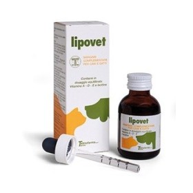 Teknofarma Lipovet Gocce Integratore Vitaminico Cani E Gatti 50 ml Teknofarma Lipovet Gocce Integratore Vitaminico Cani E Gatti 50 ml