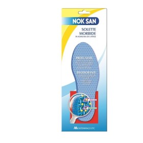 Nok San Solette Morbide e Igieniche In Lattice 1 Paio Nok San Solette Morbide e Igieniche In Lattice 1 Paio