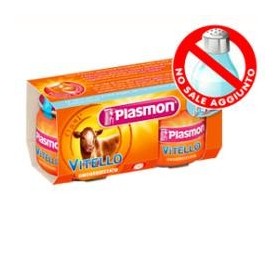 Plasmon Omogenizzato Vitello 2 Vasetti da 120 g Plasmon Omogenizzato Vitello 2 Vasetti da 120 g