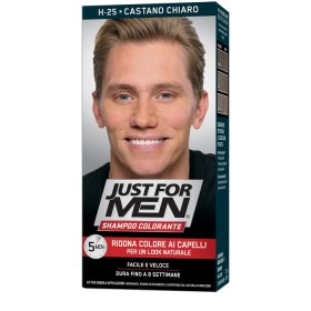 Just for Men Shampoo Colorante Per Uomo Castano Chiaro 30 ml Just for Men Shampoo Colorante Per Uomo Castano Chiaro 30 ml