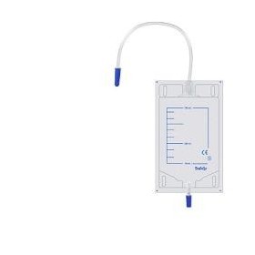 Safety Sacca Urina Gamba Con Valvola Di Scarico 10 cm 10 Pezzi Safety Sacca Urina Gamba Con Valvola Di Scarico 10 cm 10 Pezzi