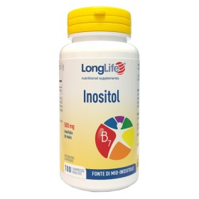 LongLife Inositol Integratore Metabolismo Dei Grassi a Base Di Inositolo 100 Tavolette LongLife Inositol Integratore Metabolismo Dei Grassi a Base Di Inositolo 100 Tavolette