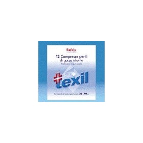 Safety Texil Garza Sterile Idrofila 15x15 cm 50 Compresse Safety Texil Garza Sterile Idrofila 15x15 cm 50 Compresse