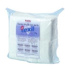 Safety Texil Garza Cotone 10x10 cm 1 kg Safety Texil Garza Cotone 10x10 cm 1 kg