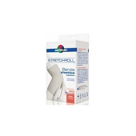 Stretchroll Benda Elastica Autobloccante Per Un Leggero Sostegno cm 10x4m