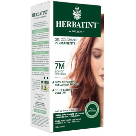 Herbatint Tintura Capelli Gel Permanente 7M Biondo Mogano 150 ml