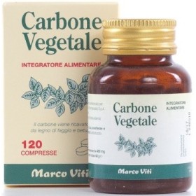 Marco Viti Carbone Vegetale Integratore Intestinale 40 Compresse Marco Viti Carbone Vegetale Integratore Intestinale 40 Compresse