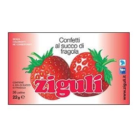 Zigulì Fragola Blister 36 Palline Zigulì Fragola Blister 36 Palline