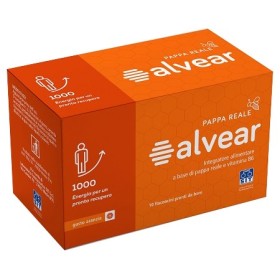 Alvear 1000 Integratore Energetico Con Pappa Reale Gusto Arancia 10 Flaconcini Alvear 1000 Integratore Energetico Con Pappa Reale Gusto Arancia 10 Flaconcini