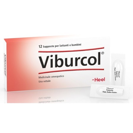 Guna-Heel Viburcol Medicinale Omeopatico Lattanti e Bambini 12 Supposte