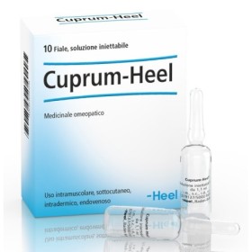 Guna-Heel Cuprum Soluzione Iniettabile Medicinale Omeopatico 10 Fiale Guna-Heel Cuprum Soluzione Iniettabile Medicinale Omeopatico 10 Fiale