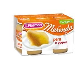 Plasmon Dessert Omogeneizzato Yogurt Pera 2 Vasetti da 120 g Plasmon Dessert Omogeneizzato Yogurt Pera 2 Vasetti da 120 g