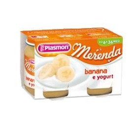 Plasmon Dessert Omogeneizzato Yogurt Banana 2 Vasetti da 120 g Plasmon Dessert Omogeneizzato Yogurt Banana 2 Vasetti da 120 g