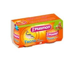 Plasmon Omogenizzato Trota e Verdura 2 Vasetti da 80 g Plasmon Omogenizzato Trota e Verdura 2 Vasetti da 80 g