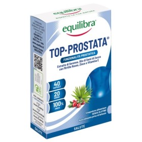 Equilibra Top Prostata Integratore Benessere Vie Urinarie 40 Capsule Equilibra Top Prostata Integratore Benessere Vie Urinarie 40 Capsule