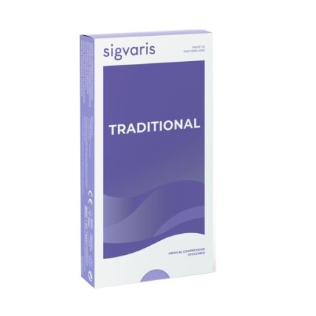 Sigvaris 505 AT Collant Compressivo Terapeutico Colore Beige Taglia 4 M Lungo Plus
