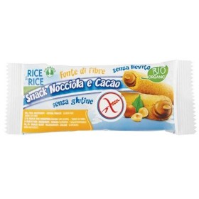 Rice&Rice Snack di Riso alla Nocciola e Cacao Biologico Senza Glutine 25 g Rice&Rice Snack di Riso alla Nocciola e Cacao Biologico Senza Glutine 25 g