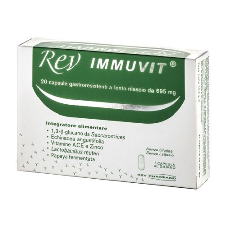Rev Immuvit Integratore Immunostimolante 20 Compresse