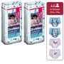 Huggies Drynites Mutandine Assorbenti Ragazze 8-15 Anni 9 Pezzi