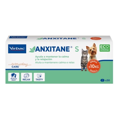Virbac Anxitane S Integratore Antistress Cani E Gatti 30 Compresse