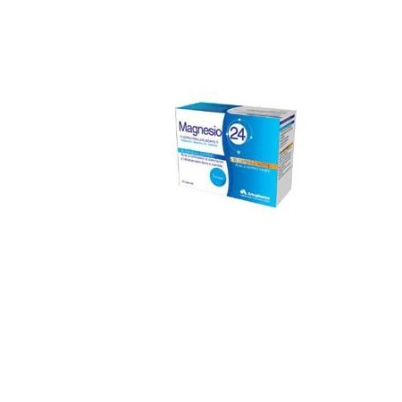 Arkopharma Magnesio 24 Giorno E Notte Doppia Azione Integratore Rilassante 60 Capsule